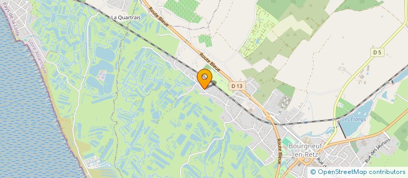 localisation de l'entreprise BAD RETZ  LA BERNERIE-EN-RETZ