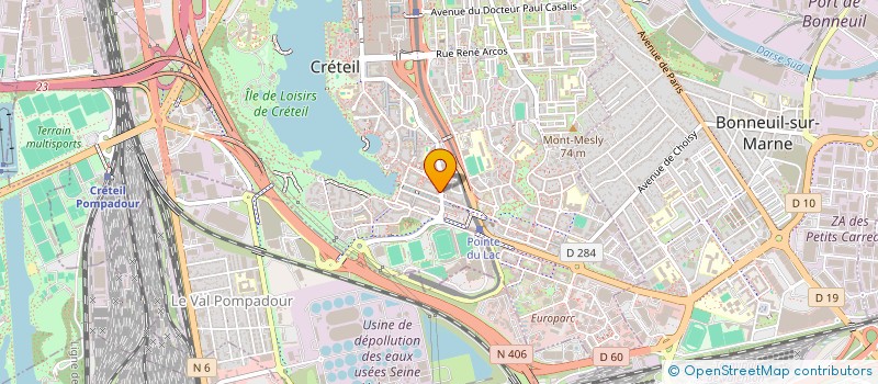 localisation de l'entreprise BAD WE BORN  CRETEIL