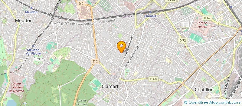 localisation de l'entreprise BAD WOLF FX à CLAMART