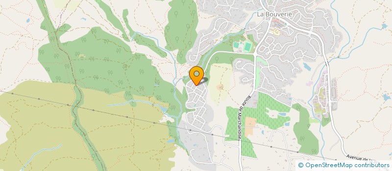 localisation de l'entreprise BADA  ROQUEBRUNE-SUR-ARGENS