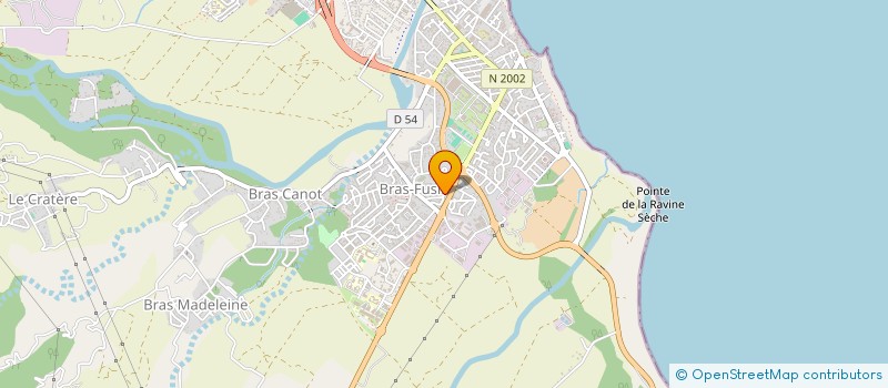 localisation de l'entreprise BADA à SAINT-BENOIT
