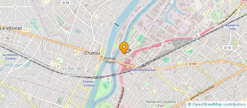 localisation de l'entreprise BADA à RUEIL-MALMAISON