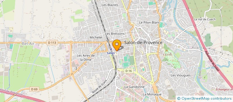 localisation de l'entreprise BADABOOM à SALON-DE-PROVENCE