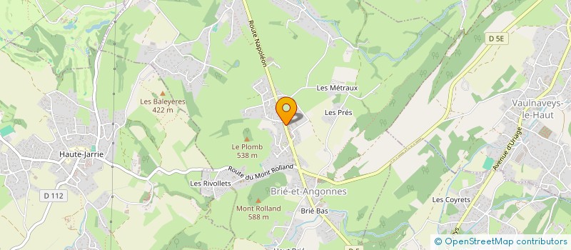 localisation de l'entreprise BADABULLE  BRIE-ET-ANGONNES