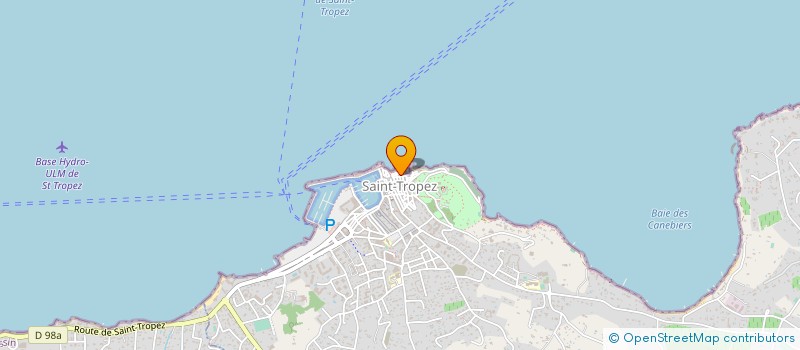 localisation de l'entreprise BADACHE à SAINT-TROPEZ