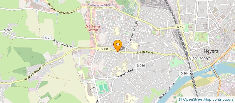 localisation de l'entreprise BADAKOL à NEVERS
