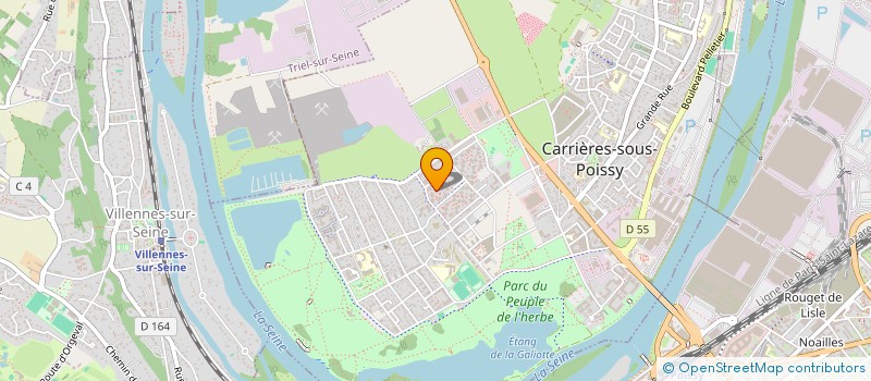 localisation de l'entreprise BADAL SERVICE  CARRIERES-SOUS-POISSY