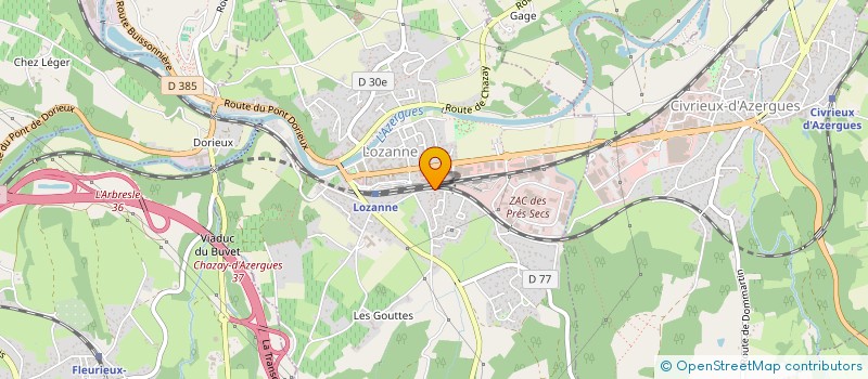 localisation de l'entreprise BADALINE LOG AND COM à LISSIEU