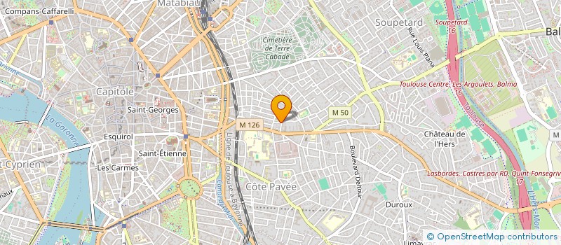 localisation de l'entreprise BADAM à TOULOUSE