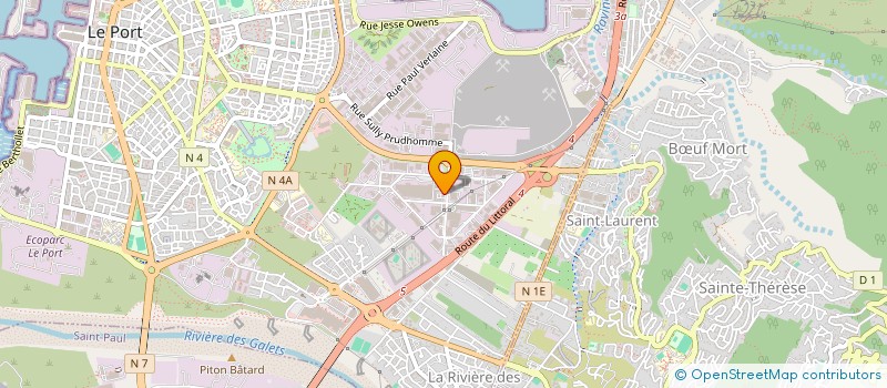localisation de l'entreprise BADAMIER LOC 02 à LE PORT
