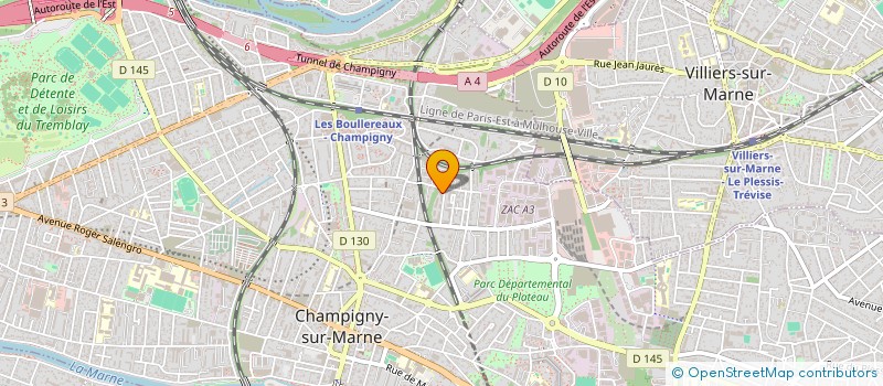 localisation de l'entreprise BADARAK CONSULTING à PONTAULT-COMBAULT