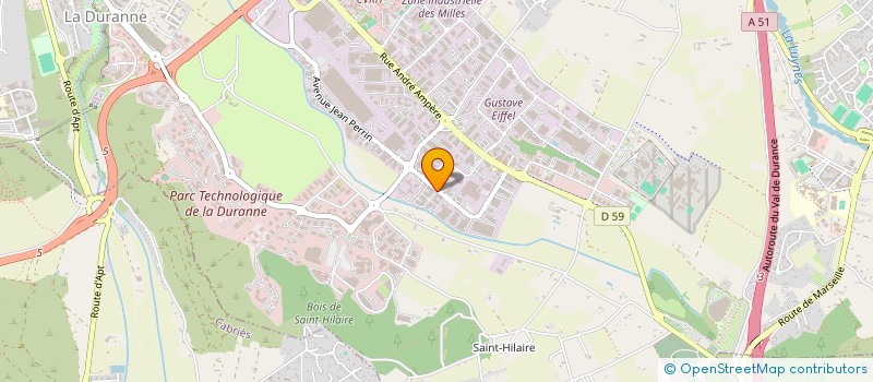 localisation de l'entreprise BADARD  AIX-EN-PROVENCE