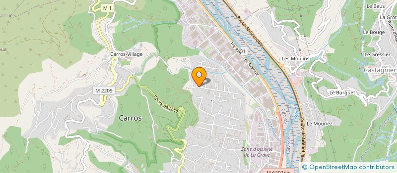 localisation de l'entreprise BADASS GROUP à CARROS