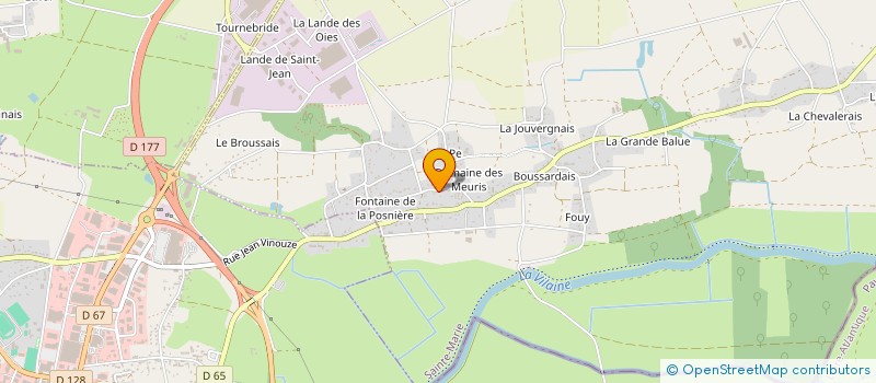 localisation de l'entreprise BADDI à SAINTE-MARIE