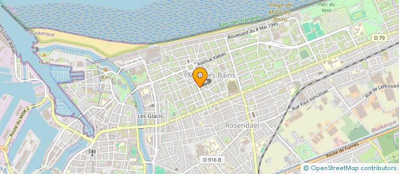 localisation de l'entreprise BADEC à DUNKERQUE