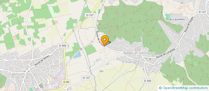 localisation de l'entreprise BADEL  NAGES-ET-SOLORGUES