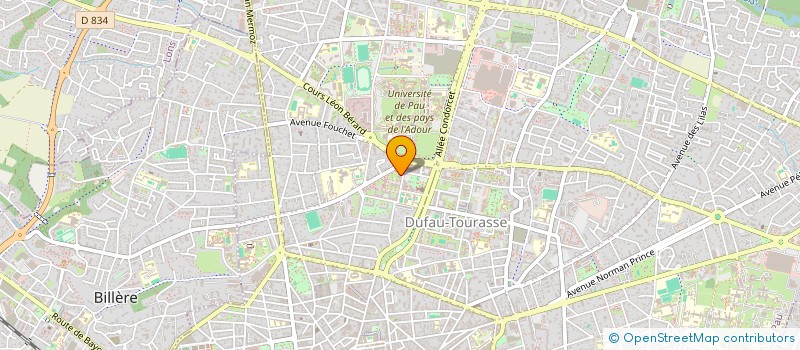 localisation de l'entreprise BADEL BOULANDER à PAU