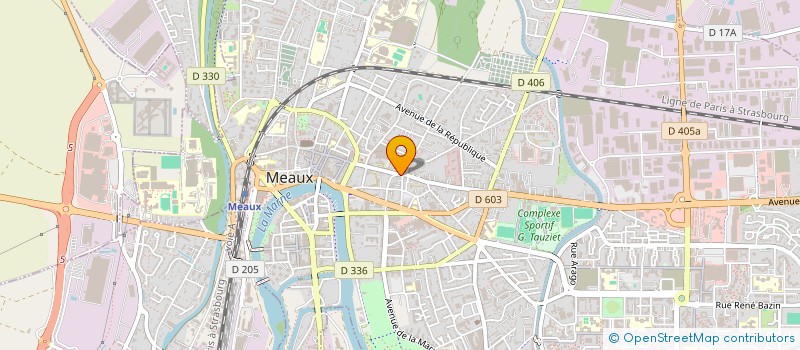 localisation de l'entreprise BADEM à MEAUX