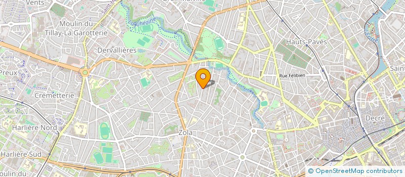 localisation de l'entreprise BADEN 16  NANTES