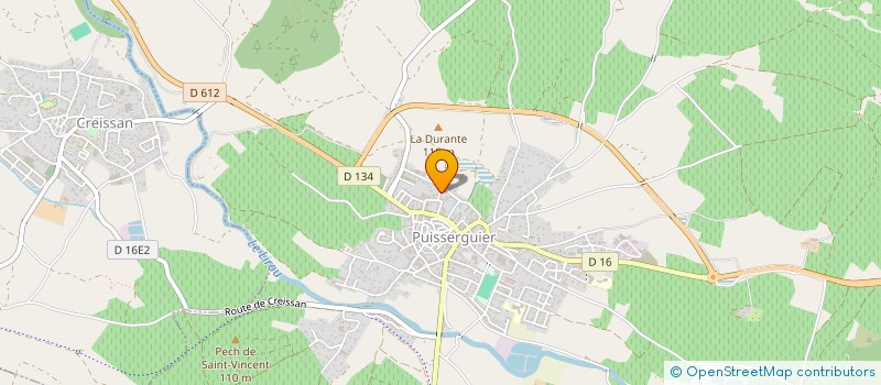 localisation de l'entreprise BADENAS  PUISSERGUIER