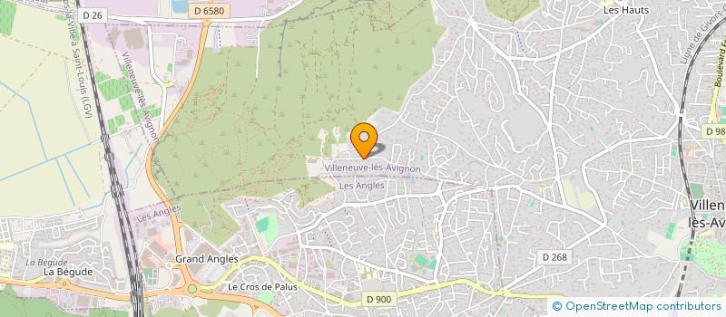 localisation de l'entreprise BADENS à VILLENEUVE-LES-AVIGNON