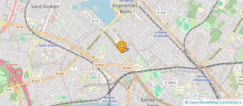 localisation de l'entreprise BADER à EPINAY-SUR-SEINE