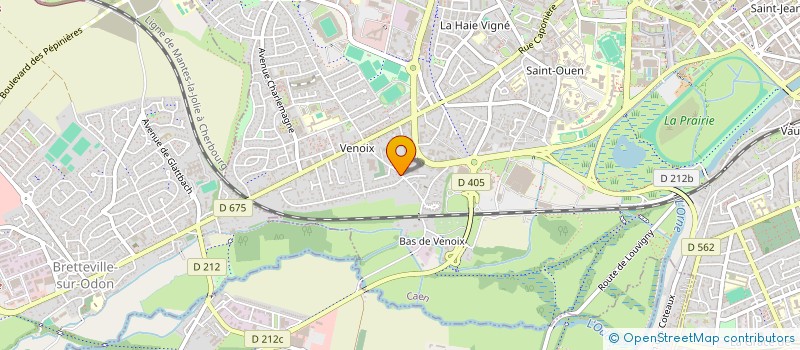 localisation de l'entreprise BADER LOUV  CAEN