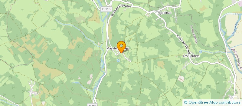 localisation de l'entreprise BADERSBACH - MIG 46  LA ROUQUETTE