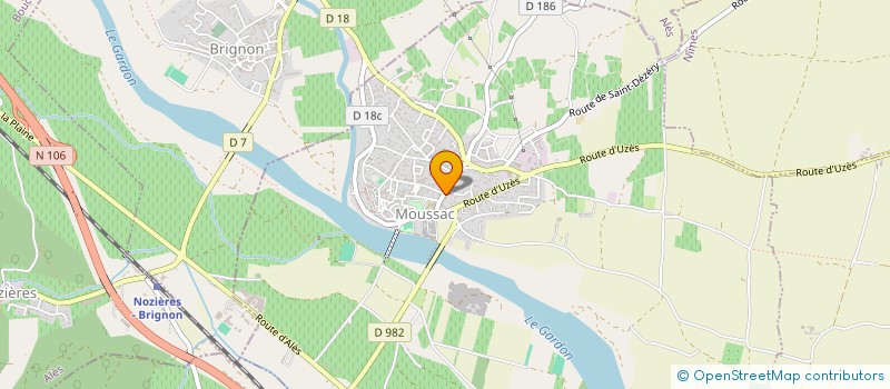 localisation de l'entreprise BADEX  GARRIGUES-SAINTE-EULALIE