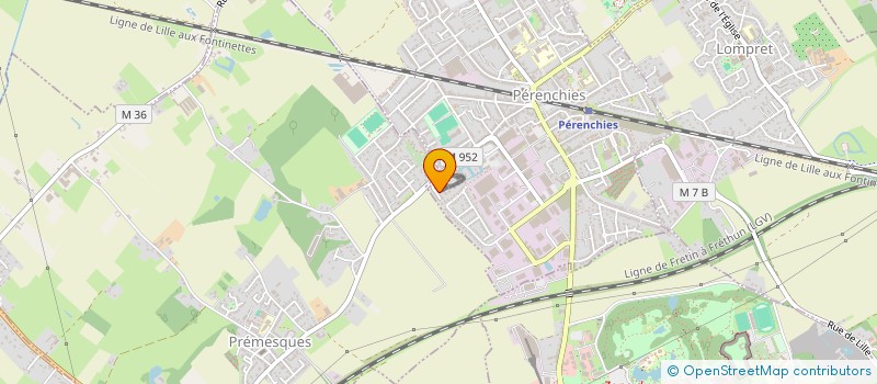 localisation de l'entreprise BADEZIMMER  PERENCHIES