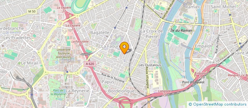 localisation de l'entreprise BADGE TRANSPORTS à TOULOUSE