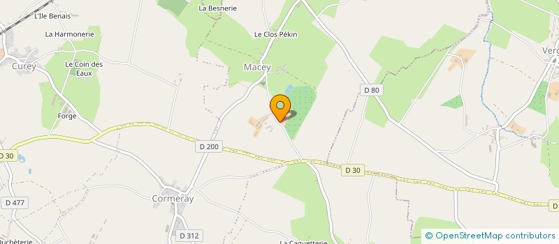 localisation de l'entreprise BADGER à PONTORSON