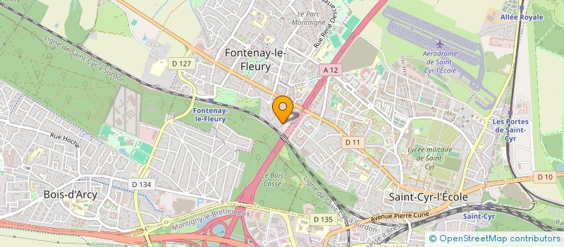 localisation de l'entreprise BADGERS INVEST à FONTENAY-LE-FLEURY