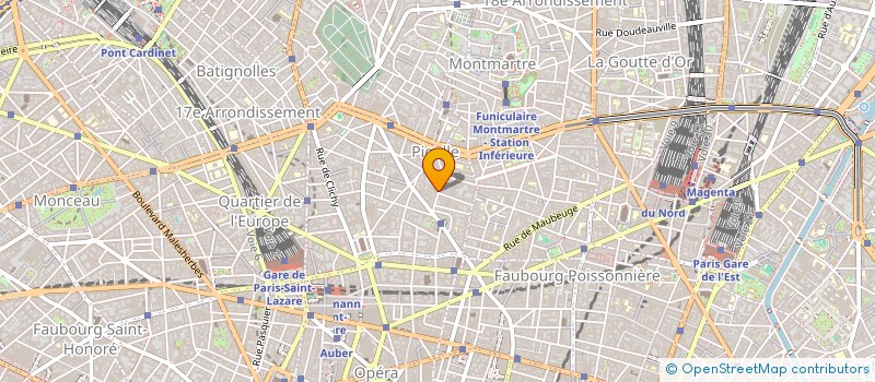 localisation de l'entreprise BADGES DISTRIB à PARIS