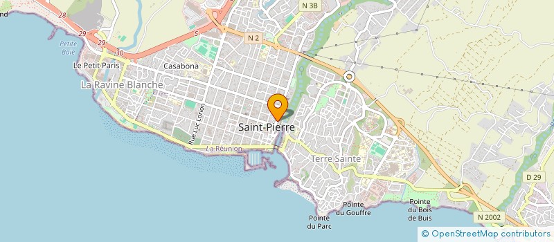 localisation de l'entreprise BADI AGENCEMENT à SAINT-PIERRE