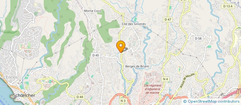 localisation de l'entreprise BADI WORLD  FORT-DE-FRANCE