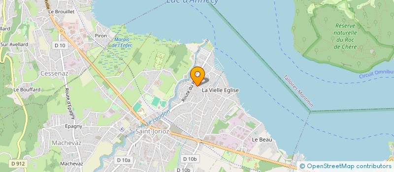 localisation de l'entreprise BADIANE  SAINT-JORIOZ