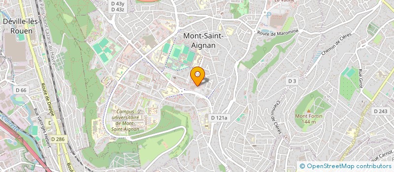 localisation de l'entreprise BADIANE à MONT-SAINT-AIGNAN