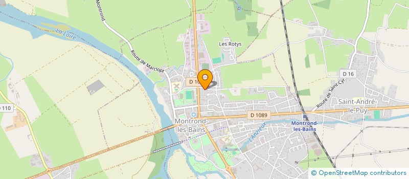 localisation de l'entreprise BADIANE  MONTROND-LES-BAINS