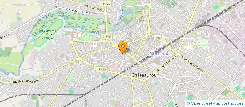 localisation de l'entreprise BADIANE à CHATEAUROUX