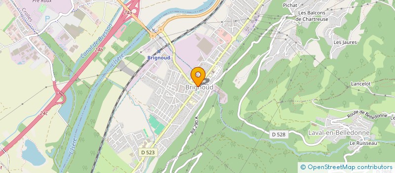 localisation de l'entreprise BADIER DOMINIQUE ET DUHAIL BERNARD  VILLARD-BONNOT