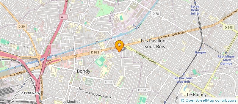 localisation de l'entreprise BADIF  CHELLES