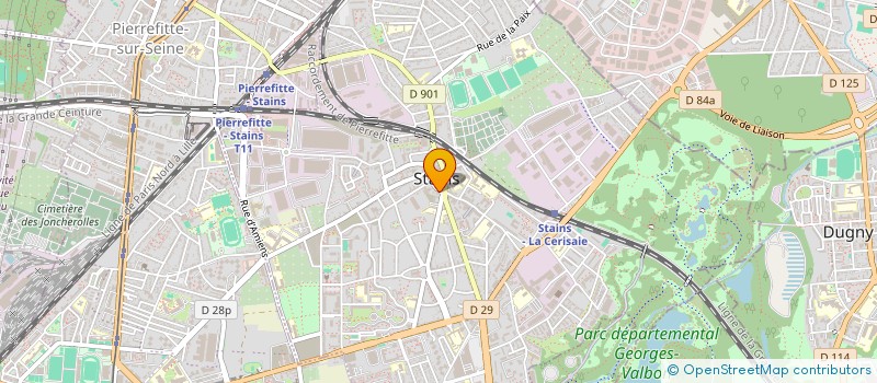 localisation de l'entreprise BADIL  STAINS