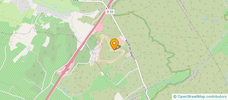 localisation de l'entreprise BADIL  LE LUC