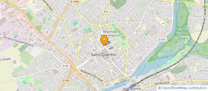 localisation de l'entreprise BADILU HOLDING  SAINT-QUENTIN