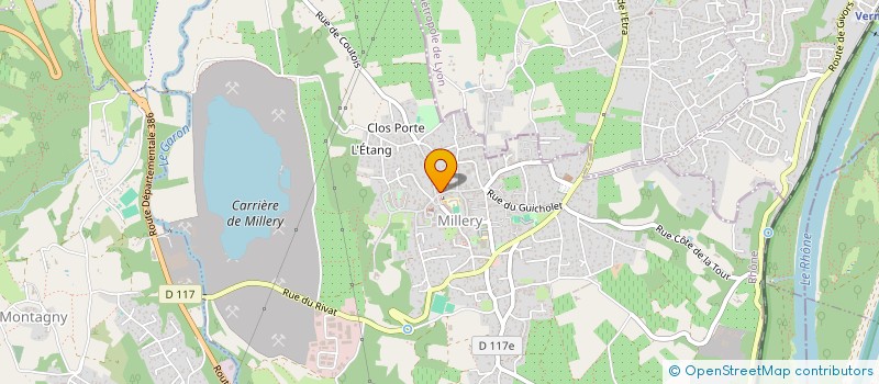 localisation de l'entreprise BADIN THIERRY IMMOBILIER  LA CHAMBRE