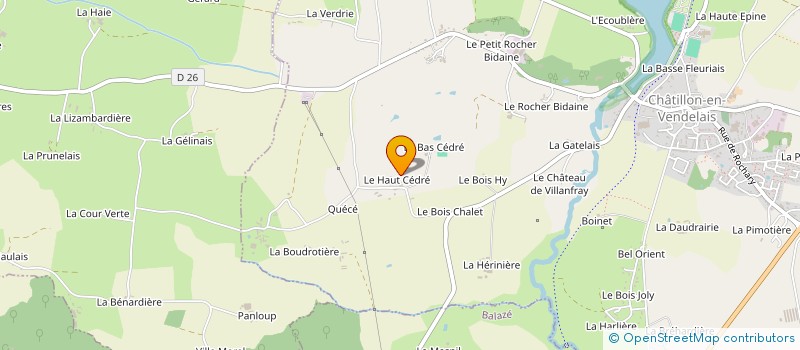 localisation de l'entreprise BADIN TRANSPORTS à PARCE
