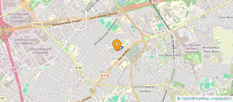 localisation de l'entreprise BADING BOUNG LA CASE FRATERNELLE à AULNAY-SOUS-BOIS
