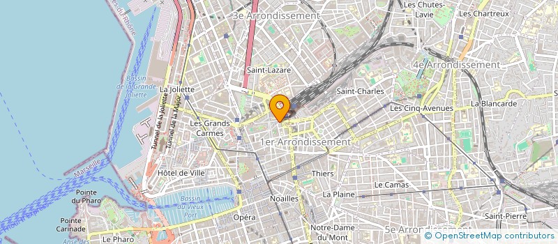 localisation de l'entreprise BADIS à MARSEILLE