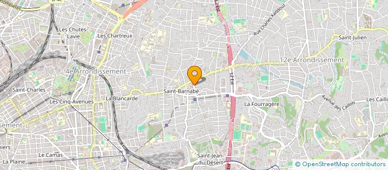 localisation de l'entreprise BADIS à MARSEILLE